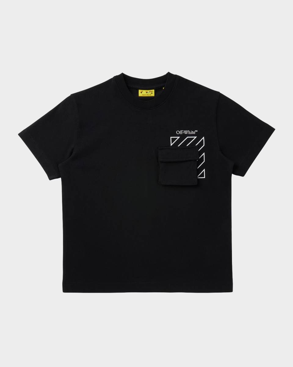 Boy's Cargo Pocket Logo Short-Sleeve T-Shirt, Size 4-12